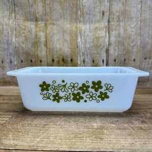 Vintage Pyrek Spring Blossom Crazy Daisy Loaf Pan 8.5"x4.5"x2.5" Excellent! - Picture 1 of 9