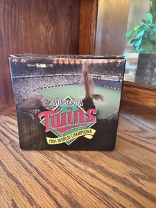 NEW, Minnesota Twins 1991 World Series Champions Collectible Stein, New in Box - Picture 1 of 4