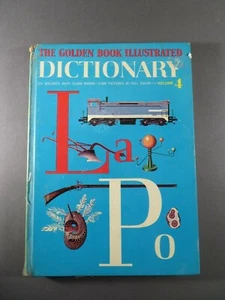 1961 THE GOLDEN BOOK ILLUSTRATED DICTIONARY "Late - Policy" Volume 4  - Picture 1 of 5