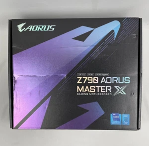 GIGABYTE Z790 AORUS MASTER X LGA 1700 DDR5 EATX Intel Motherboard (Please Read) - Picture 1 of 7