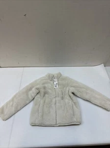 Uniqlo Kid's Fluffy Yarn Fleece Full-Zip Jacket Size 7-8 - Picture 1 of 5