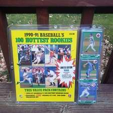 1990-91 100 Hottest Rookies Baseball Cards - SEALED 