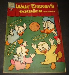 Walt Disney's Comics and Stories - Playing Basketball #205, Oct. 1957 - Picture 1 of 2