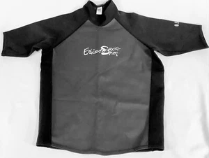 Camicia muta Edisto Surf Shop unisex LG 0,5mm nero grigio surf subacqueo nuoto - Foto 1 di 4