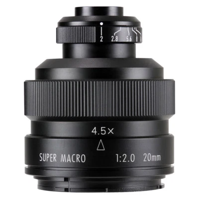 Zhongyi Mitakon 20mm f/2 4.5X Super Macro Lens for DSLR NIKON F D800 D850 D7500 - Image 1 of 4