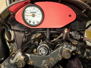 YSR50 YSR 50 aftermarket green Foam Dash Pad Speedometer Cluster Cover   - Picture 1 of 1