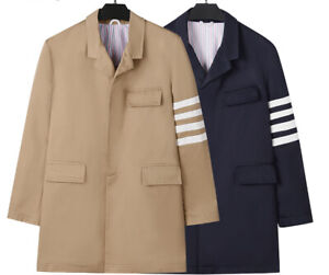 Thom Browne 4 Bar Sleeve Medium Suit Overcoat 