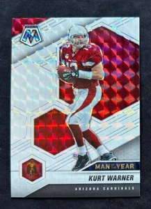 Mosaico Panini 2021 Kurt Warner Hombre del Año #267 White Prizm #17/26 Cardinals - Imagen 1 de 3