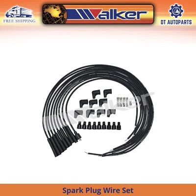 For 1974-1980 Dodge CB300 Spark Plug Wire Set Walker  1975 1976 1977 1978 1979 - Image 1 of 2