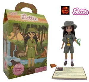 Bambola Lottie Guardiano della Foresta Pioggia Conservatorista LT168 Ispirazione 18 cm Nuova - Foto 1 di 3