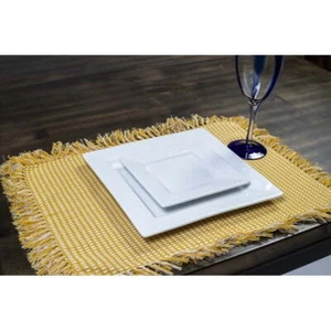 Check Gold 100% Cotton Placemat (Set of 4) - Picture 1 of 1