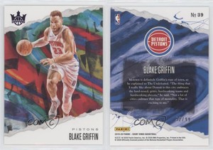 2019-20 Panini Court Kings Amethyst /99 Blake Griffin #39