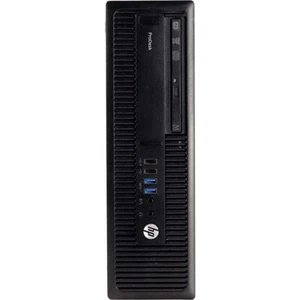 HP Desktop i5 SFF Computer 8GB RAM 1TB HDD Windows 10 PC Wi-Fi DVD/RW - Picture 1 of 3