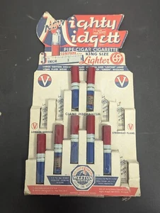 Lot of 7/12 Weston Mighty Midgett Lighter Store Display WWII ERA Pipe Cigar - Picture 1 of 7