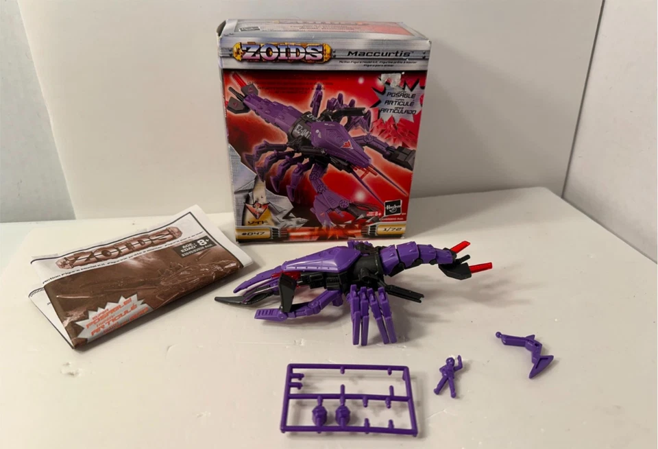 Zoids #47 Maccurtis Model Figure Hasbro 1/72 NIB - Image 1 of 1