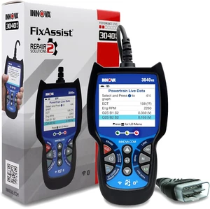 3040RS, OBD2 Scanner, Live Data Streamer, Battery/Alt Tester, Reset Check Engine - Picture 1 of 12