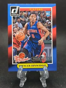 2014 Donruss The Rookies Press Proof Silver /25 Spencer Dinwiddie #28 Rookie RC - Picture 1 of 3
