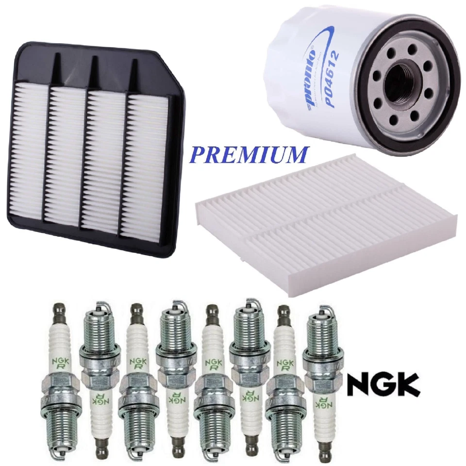 Kit de puesta a punto filtros de aceite cabina de aire tapones para Nissan Armada V8 5,6 L 2017-2024 Foto 1 de 1