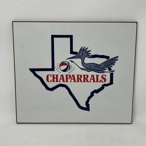 Dallas Chaparrals Wall Hanging Plaque ABA San Antonio Spurs - Picture 1 of 6