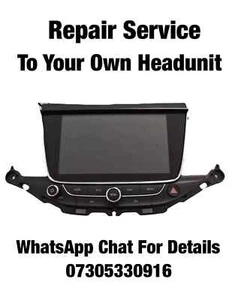 Vauxhall Astra 2015 to 2020 Multimedia Sat Nav Touch Screen Repair Service - Picture 1 of 1
