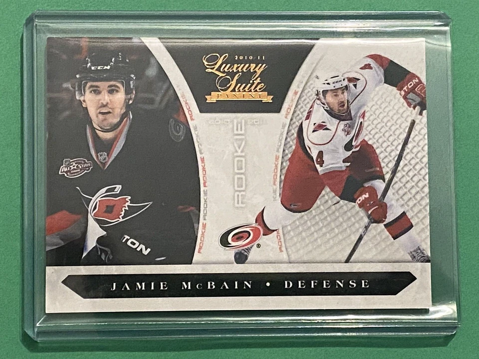 2010-11 Panini Luxury Suite - Rookies #183 Jamie McBain /899 (RC) Carolina Hurr - Image 1 of 2