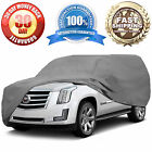 4 Layer Full Car SUV Cover Sun Resistant Waterproof All Weather Protection 22ft