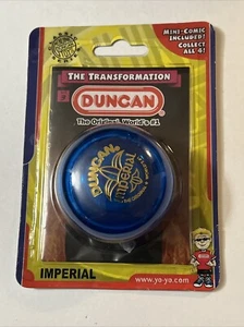 Duncan Imperial Blue Yo-Yo 3124IM Includes Mini-comic #3 The Transformation 2006 - Picture 1 of 2