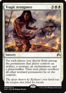 MTG - TRAGIC ARROGANCE - Magic Origins (R) - Picture 1 of 1