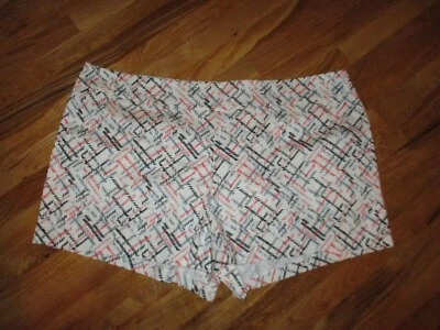 Новые без ценников женские шорты CATO Coral черные серые с принтом цвета слоновой кости размер 28 Вт - Изображение 1 из 4