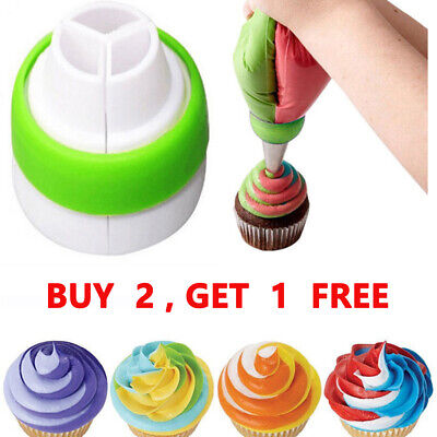 Icing Piping Nozzle Converter Cream Coupler Decorating Tools For Cupcake Nozzle • 6.26$