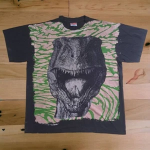 Dinosaur Mosquitohead t shirt vintage style single stitch size XL Black Reprint - Picture 1 of 9