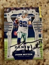 JASON WITTEN SIGNED Dallas Cowboys 2017 Panini card#34 w/COA