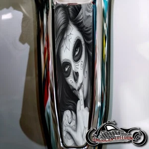 HARLEY DAVIDSON 2024+ STREET & ROAD GLIDE STANDARD ALUMINUM DASH INSERT MF GIRL - Picture 1 of 1