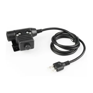 U94 PTT Kabel Stecker für Icom Z Tactical Bowman Elite II Headset HD01 HD02 Radio - Bild 1 von 6