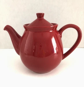 Waechtersbach Cherry Red Tea / Coffee Pot Fun Factory Germany 28oz 7.5” - Picture 1 of 7