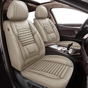 Car Seat Covers Faux Leather Full Set Protector Pad For LINCOLN MKZ 2012-2020 - Picture 1 of 7