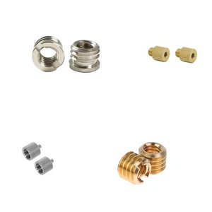 Tornillo convertidor de 1/4 de pulgada a 3/8 de pulgada adaptador estándar reductor de buje convertidor - Imagen 1 de 12