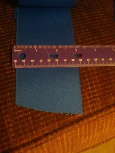 40 yard lot. 3 in.grosgrain ribbon.Cut in 7 foot lengths. Color blue. - Picture 1 of 3