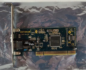 NETGEAR FA311 Rev-D2 Ethernet network card PCI interface - Picture 1 of 2