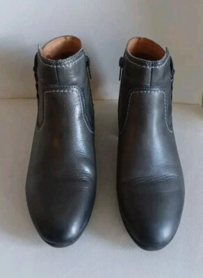 Pikolinos Womens Ankle Boots Size 6 To 6.5, Gray Green , Zipper, Braided Leather - Image 1 of 4