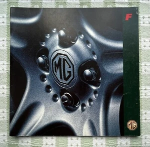 MG MGF 1995-97 UK Market Sales Brochure 1.8i & VVC - Pub No 4899 (large) - Picture 1 of 13