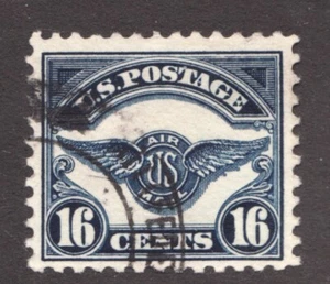 1923 United States Sc# C5 Air Mail, 16¢ Winged Logo - Used Cv$30 - Picture 1 of 1