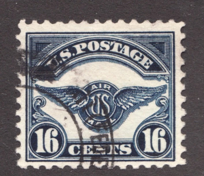 1923 United States Sc# C5 Air Mail, 16¢ Winged Logo - Used Cv$30 - Image 1 of 1