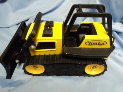 Bulldozer Tonka M-7461 1999 vintage amarillo/metal negro/plástico ¡BONITO! Foto 1 de 4