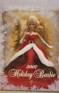 Muñeca Barbie de vacaciones 2007 nunca retirada de la caja Barbie coleccionista Miss Claus - Imagen 1 de 10