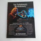 Vintage Print Ad Pioneer Cld 1010 And Att Sports Illustrated Dec 21, 1987