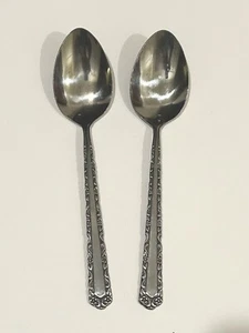 National Edelstahl NST46 Esslöffel Servierlöffel, 2er Set Neu - Bild 1 von 4