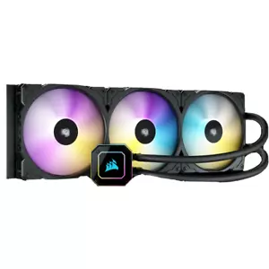 Corsair iCUE H170i Elite Capellix 420mm Liquid CPU Cooler Black RGB 3x 140mm Fan - Picture 1 of 10