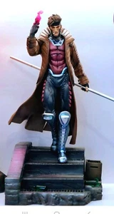 Custom Gambit Statue Sculpture Art / Nt XM SS Prime 1 / Marvel X-Men Comics RARE - Picture 1 of 7