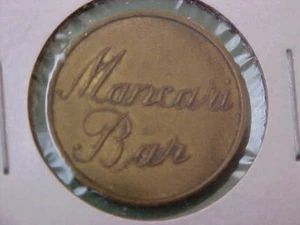 Mancari Bar Werbemedaille -- St. Paul, Minnesota -- MN - Bild 1 von 2